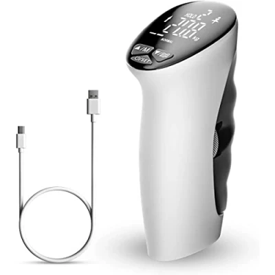 Image of YUMIN Grip Strength Trainer, Tester Hand Exerciser Capturing Digital Dynamometer