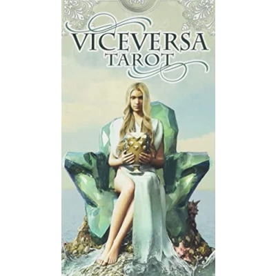 Image of Multicolor Vice Versa Tarot Cards 12.5cm x 7cm (78 Card Deck) Transformative Reading Experience Ideal for Spiritual Activity