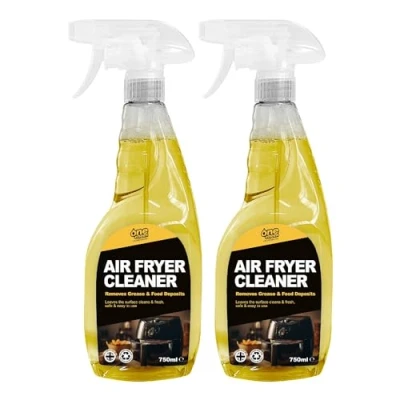 Image of One Chem Professional Air Fryer Cleaner Removes Grease and Food, 2 x 750 ml Bottle