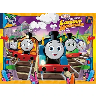 Image of Ravensburger Thomas The Tank Engine &amp; Friends My First Floor Jigsaw Puzzles for Toddlers Age 2 Years Up (24 Months) 16 Pieces