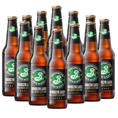 Image of Brooklyn Brewery American Amber Lager 330ml (12 Pack) 5.2% ABV