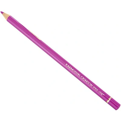 Image of Faber Castell Art &amp; Graphic Polychromos Colour Pencil, (127), Pink Carmine, For Art, Craft, Drawing, Sketching, Home, School, University, Colouring