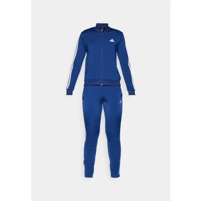 Image of adidas Women&#039;s ESSENTIALS 3 STRIPES TRACKSUIT, Dark Blue, XS