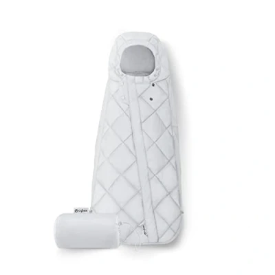 Image of CYBEX Gold Footmuff Snøgga Mini 2, For Baby Car Seats, From Birth to approx. 24 Months, TOG 4, Lava Grey