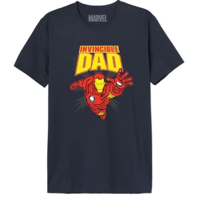 Image of Marvel Men&#039;s Memarcots311 T Shirt, Navy Blue, S