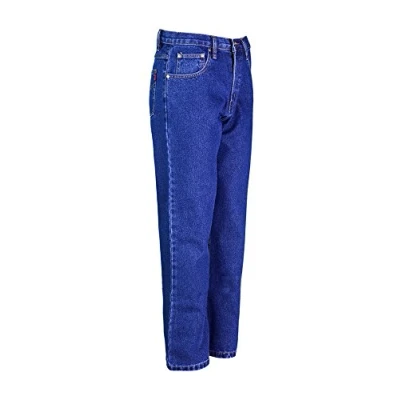 Image of Mens Work Jeans Hard Wearing Heavy Duty Casual Denim Trousers With Inside Leg 29 Inches Approx Big Sizes 30 to 66 inch Waist King Size Large Sized …