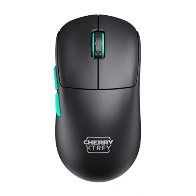 Image of CHERRY XTRFY M68 Wireless, Ultra Light Wireless Gaming Mouse, 2.4 GHz RF, Optimised for esports, Symmetrical Shape with Low Front, Black