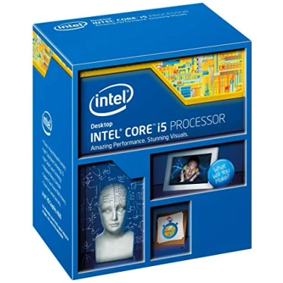 Image of Intel Desktop CPU i5 4590 SR1QJ Socket H3 LGA1150 CM8064601560615 BX80646I54590 BXC80646I54590 3.3GHz 6MB 4 cores Processor (Renewed)