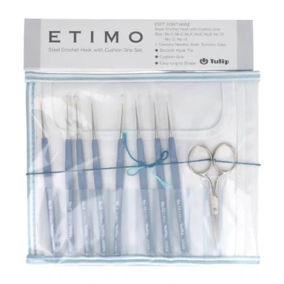 Image of Tulip Crochet Hooks, Silver, One Size