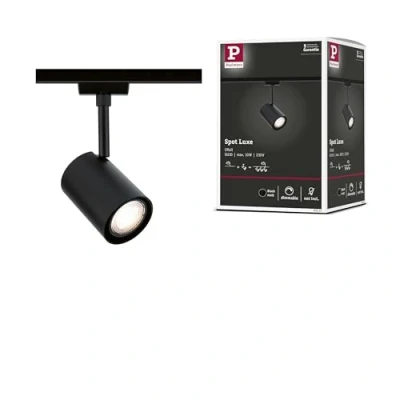 Image of Paulmann 95633 Luxe URail Rail spot GU10 max. 10W dimmable 230V Black System