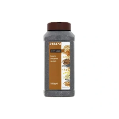 Image of Chef&#039;s Larder Black Sesame Seeds 550g x 6