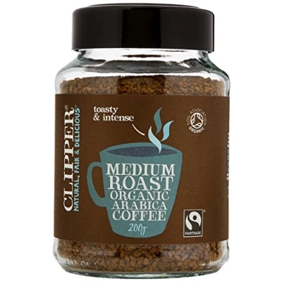 Image of Clipper Fair Trade Medium Roast Arabica Coffee 200g