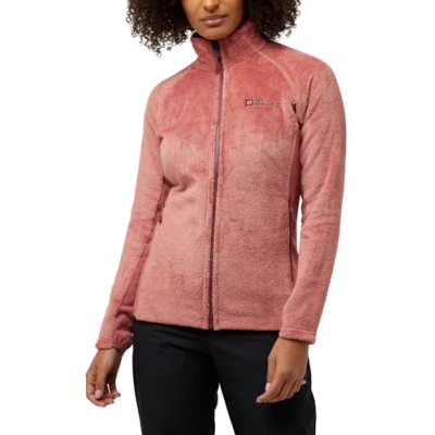 Image of Jack Wolfskin Women&#039;s Rotwand Fz W Jacket, Mineral Red, L