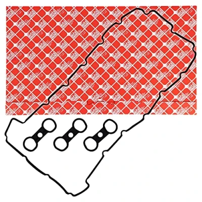 Image of 11127559311, 11127582245 Gasket Set, rocker cover FEBI BILSTEIN 36544 ACM (Polyacrylate) BMW: 1 Coupe, Z4 Roadster