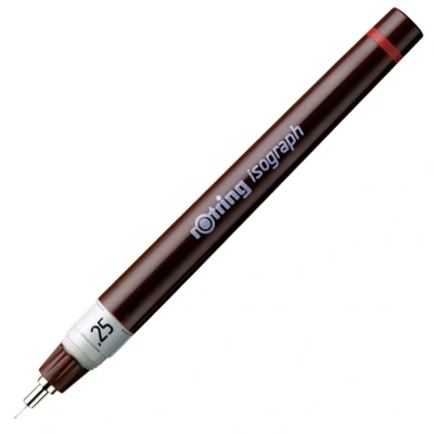 Image of rOtring Isograph technischer Zeichenstift 0,25 mm nachfüllbare Fineliner
