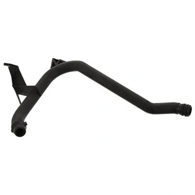 Image of 11531705220, 11537502525 Coolant Pipe FEBI BILSTEIN 45351 with retaining strap BMW: 5 Saloon, Z4 Roadster, 7