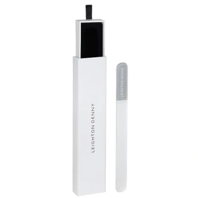 Image of LEIGHTON DENNY Large Crystal Nail File (195mm) with Eco Case