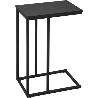 Image of WOLTU End Table Side Coffee Light Oak for Laptop with Metal Frame Nightstand Beside TSG17hei