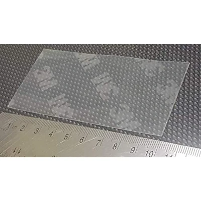 Image of StickyTapes 8671 HS Bike Protection Tape SAMPLE STRIP 100mm x 50mm piece of Helicopter ( 3M 8671HS ) Strong Clear Protective Film made by