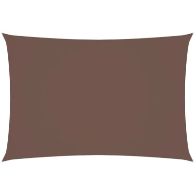 Image of vidaXL Sunshade Sail Oxford Fabric Rectangular 2.5x4.5 m Brown