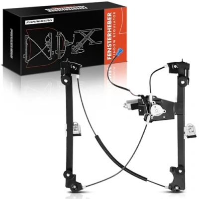 Image of Frankberg Electric Window Regulator Front Right Driver Side with Motor Compatible Freelander MK I SUV 1998 2006 SUV(Open) Replace# LR006371