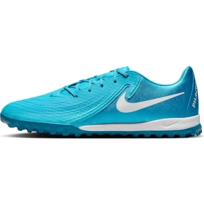 Image of Nike Men&#039;s Phantom GX II Academy TF Sneaker, Blue Fury White, 3 UK