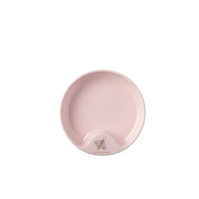 Image of Mepal Self Feeding Plate Mio Children Practice BPA Free Baby Learning Children’s Tableware Dishwasher Safe Flowers &amp; Butterflies