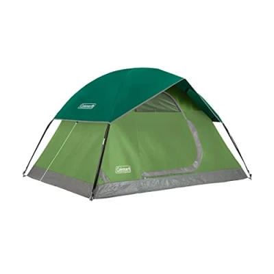 Image of Coleman Sundome Camping Tent, 2 Person, Spruce Green