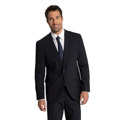 Image of JP 1880 Men&#039;s Sakko Zeus FLEXNAMIC 80 4, Dunkel Marine, 70 Große Größen Kurz