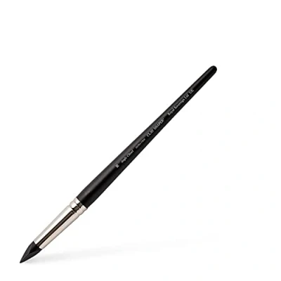 Image of Colour Shaper Black Angle Chisel 10 Extra Firm Painting Brush