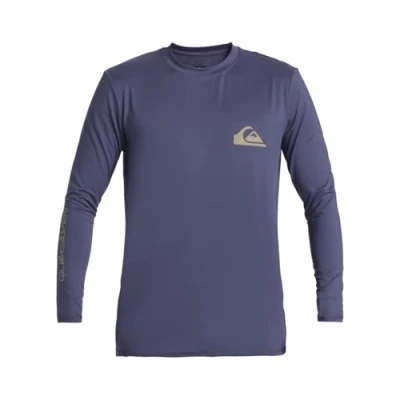 Image of Quiksilver Everyday SURF TEE LS Rash vest, Men&#039;s, Size: XL, Dark blue