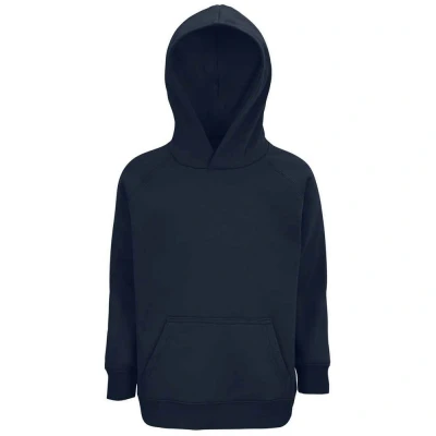 Image of SOLS Childrens Unisex Childrens/Kids Stellar Organic Hoodie (French Navy) Size 4Y