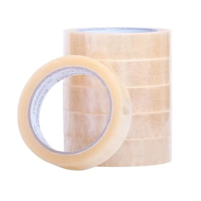 Image of Q Connect Adhesive Tape 24mm x 66m (Pack of 6)