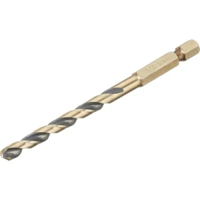 Image of DeWalt Black and Gold Hex HSS G Drill Bit 5.0mm