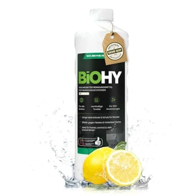 Image of BiOHY floor cleaning robot agent (1l Bottle) Specially developed for stations Extends the lifespan of extraction station Low foaming cleaner concentrate (Wischroboter