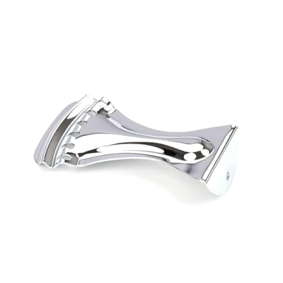 Image of Guitar Tailpiece Hole Design Dobro Tail Piece 6 String Resonator Bass Metal Replacement for