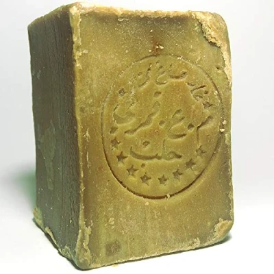 Image of Aleppo Soap (2 Pack 200 gr 8 oz each) from Origin, Natural,%20 Laurel Oil,%80 Olive Oil, Traditional Production