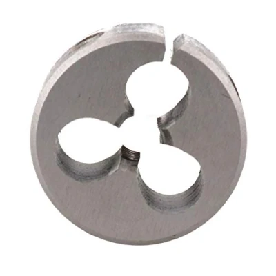 Image of 1/4&quot; x 28 UNF Imperial Die Nut 1&quot; (25mm) Tungsten Steel TD119