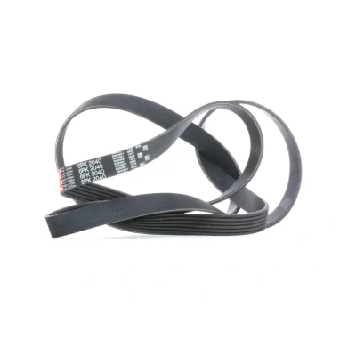 Image of 1027405, 1033499, 96WF6C301AA, 96WF6C301AB V ribbed Belt GATES 6PK2040 2040mm 6 G Force C12 CVT MERCEDES BENZ: W124 Saloon, C Class Saloon