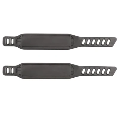 Image of Tabanzhe 2 PCS Adjustable Exercise Bike Pedal Straps,Universal Stationary Strap,Fits Most Pedals Bicycle Cycle For Home or Gym