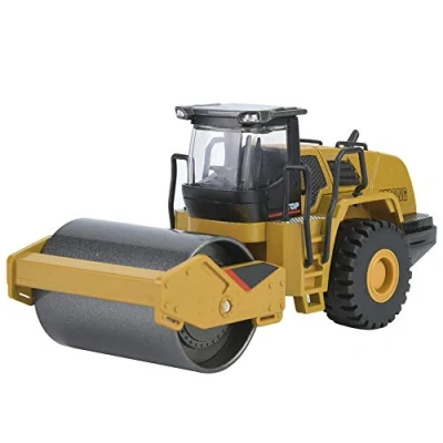 Image of Road Roller Model, Alloy Model Engineering Construction Car Vehicle Toy