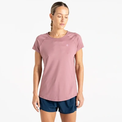 Image of Dare 2b Women&#039;s Corral Lightweight T Shirt Mauve, Size: 10