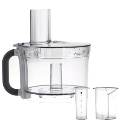 Image of Masterpart Chopping Bowl With Lid, Pushers &amp; Blade Compatible Kenwood MultiPro Food Processors