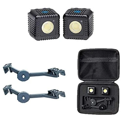 Image of Lume Cube Lighting Kit for DJI Mavic 2 Pro &amp; Zoom Compact LED lamp flash in one Controllable via Bluetooth app Easy to attach beginners and advanced photographers