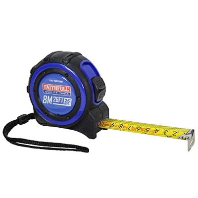 Image of Faithfull FAITM825MI Trade Tape Measure 8M/26ft