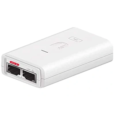 Image of Ubiquiti Networks POE Injector, 24VDC, 0.3A Gigabit, 24 7W G WH (Gigabit White)