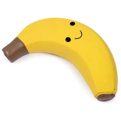 Image of Petface Latex Banana Soft Chew Dog Toy, Large
