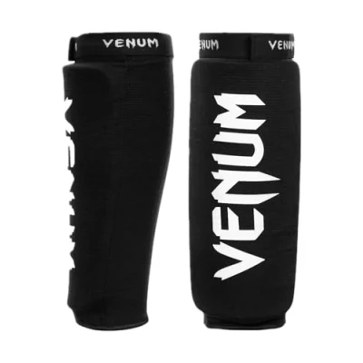 Image of Venum, Kontact Shin Guards Without Foot, Men&#039;s, S, Black