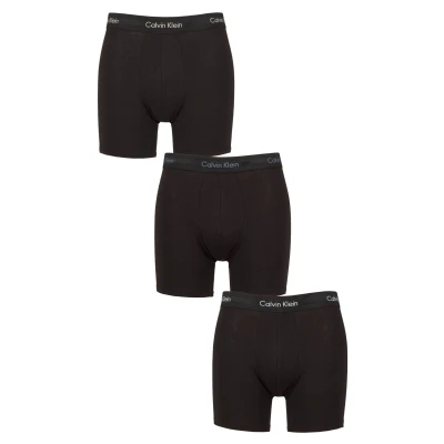 Image of Calvin Klein Underwear Brief 3 PACK Pants, Men&#039;s, Size: Small, Black