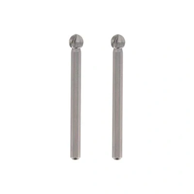 Image of Dremel 192 Milling Cutting Bits in 2 Pack Accessory Set Ball shaped High Speed Cutters with 4.8mm Working Diameter